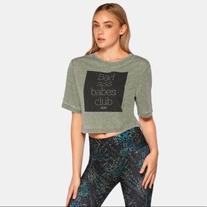 Lorna Jane Babes Club Cropped Tee